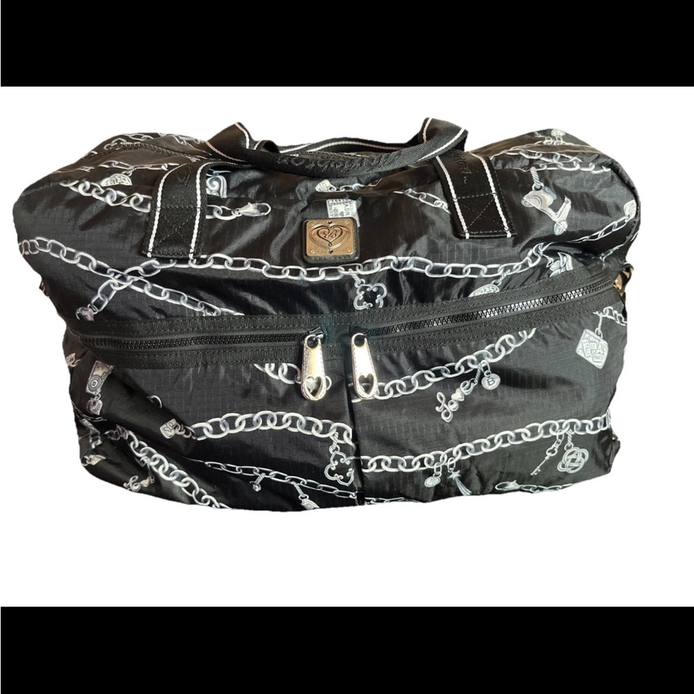 Brighton Jetsetter Travel Duffle Featuring Links of Love Retired Style